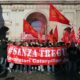 lavoratori della Caterpillar di Jesi a Roma per lo sciopero generale Cgil e Uil